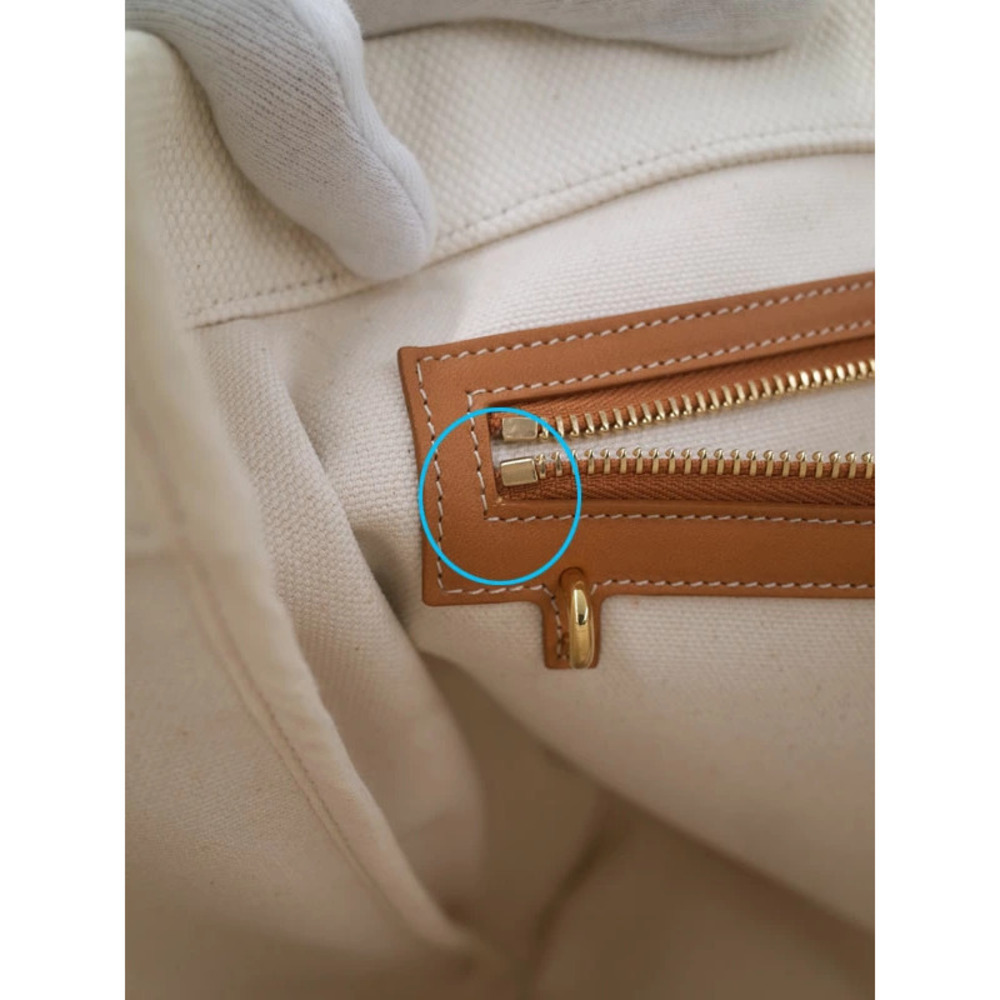 Celine Horizontal Cabas Tote Bag White - Picture 9 of 9